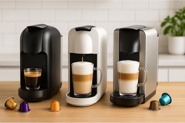 Paras kapselikone vertailu