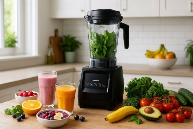 blenderi osana kiireistä arkea