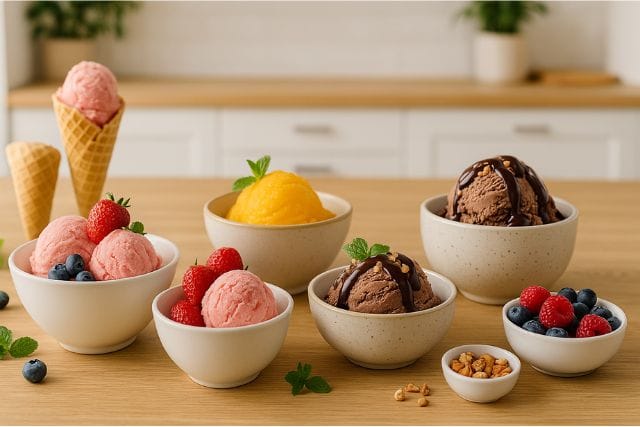 Kotitekoinen jäätelö