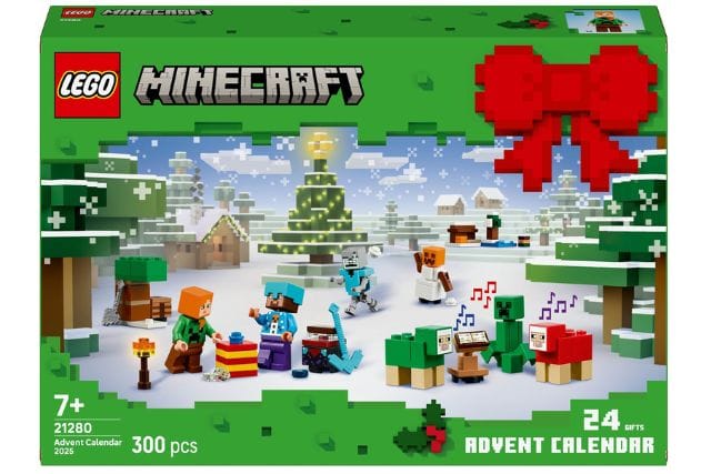 lego minecraft joulukalenteri