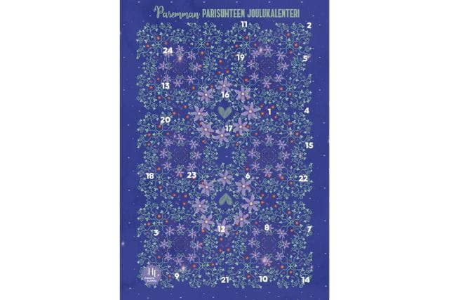 paremman parisuhteen joulukalenteri