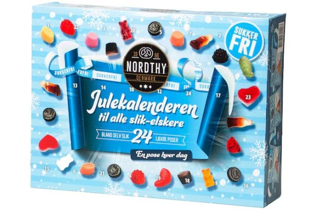Nordthy sokeriton joulukalenteri