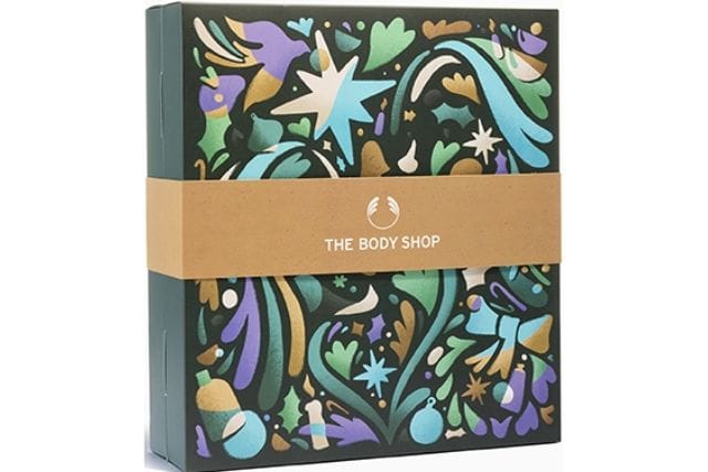 body shop joulukalenteri