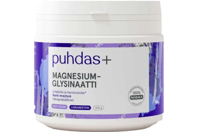 puhdas plus magnesiumglysinaatti