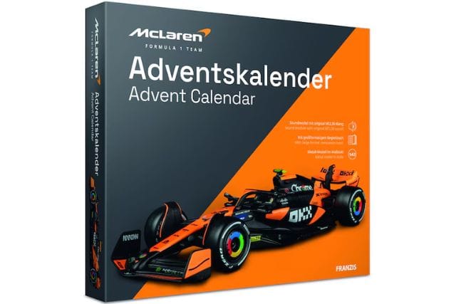 McLaren F1 Joulukalenteri