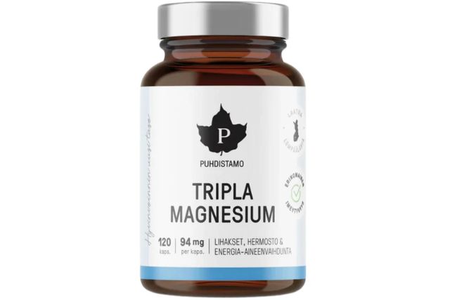 puhdistamo tripla magnesium